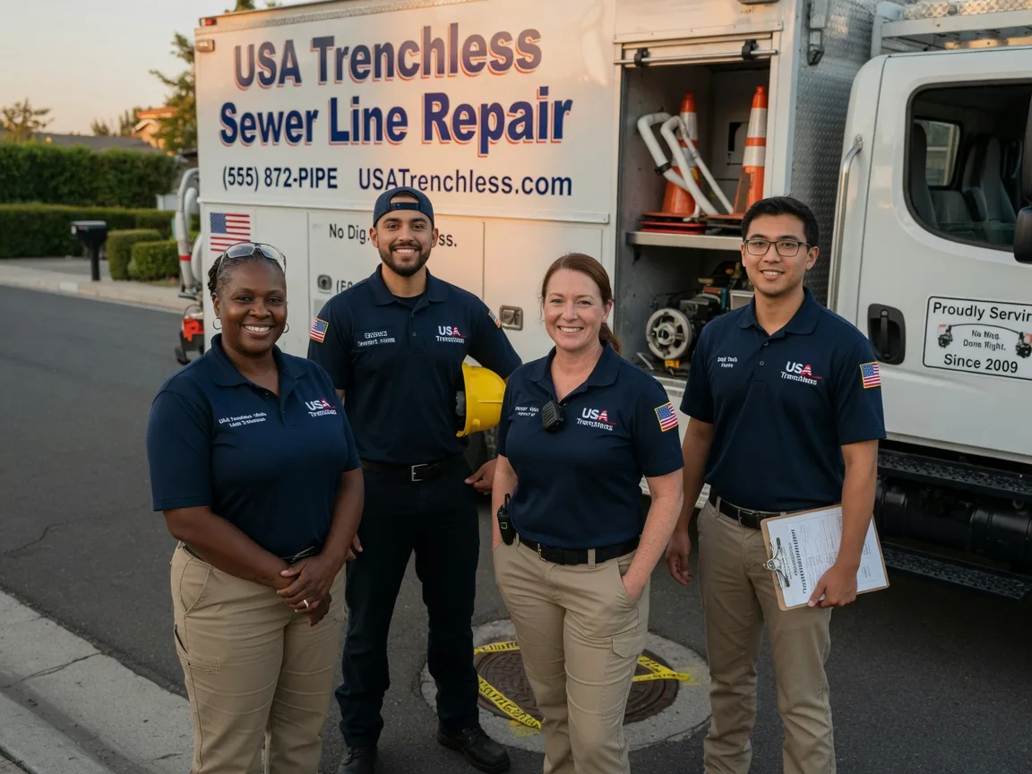 Sewer Line Repair company in Sandy Hook, MS